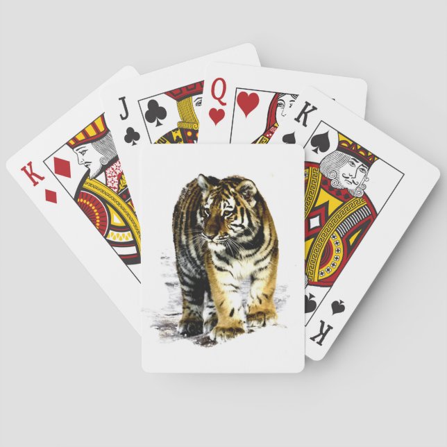 Jeu De Cartes Tigre (dos)