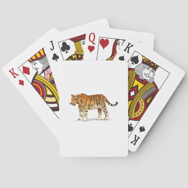 Jeu De Cartes Tigre adulte (dos)
