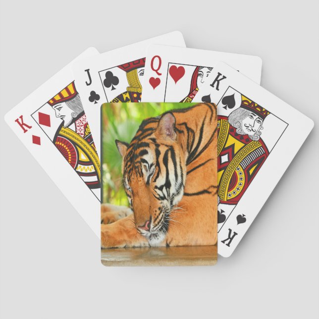 Jeu De Cartes Tigre couchant (dos)