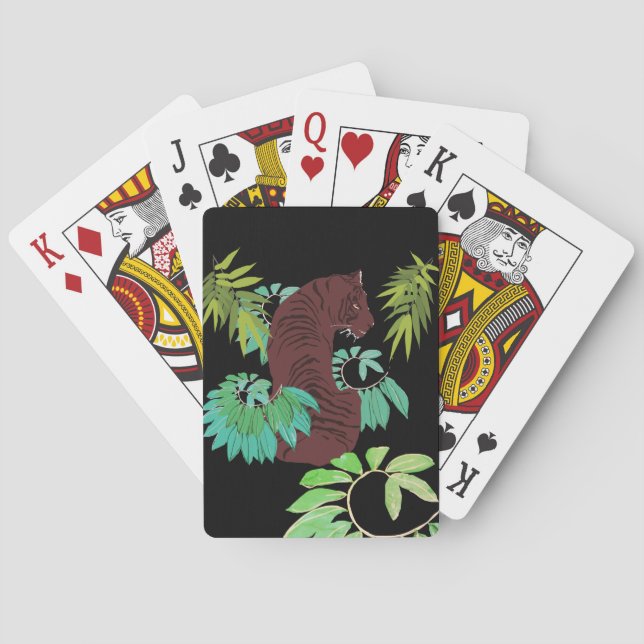 Jeu De Cartes Tigre de la Jungle (dos)