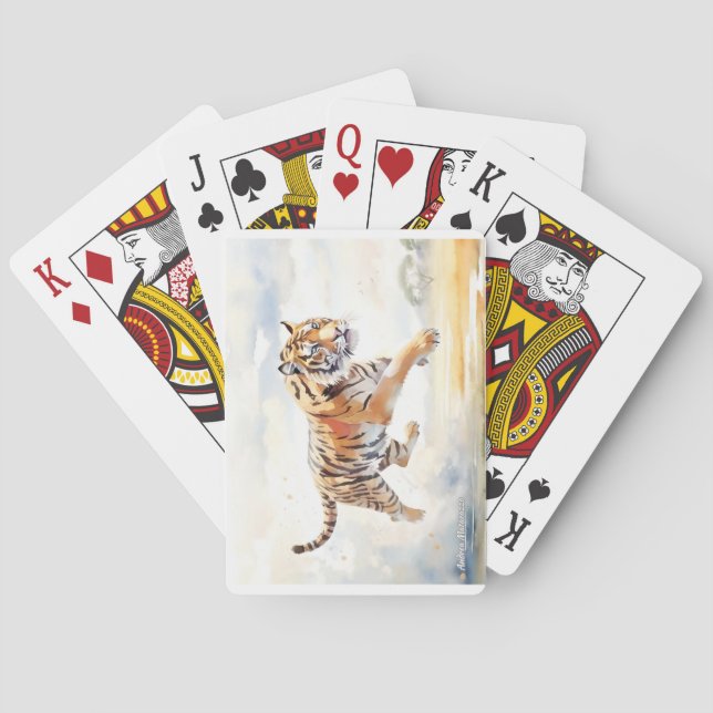 Jeu De Cartes Tigre en action 2 (dos)