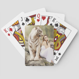 Jeu De Cartes Tigre et dame du Bengale