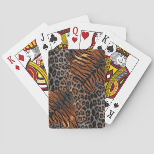 Jeu De Cartes Tigre léopard tendance