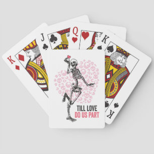 Jeu De Cartes Till Love nous Part Valentine Skeletons