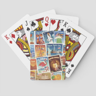 Jeu De Cartes Timbres-poste des Etats-Unis