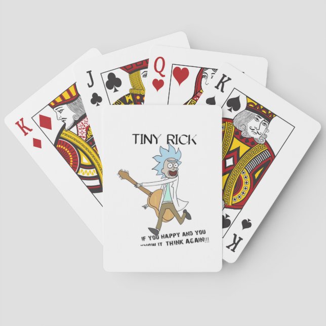 Jeu De Cartes Tiny Rick Classic (dos)