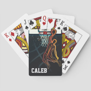 Jeu De Cartes Tirée en suspension dunk basket Moderne Urbain Coo