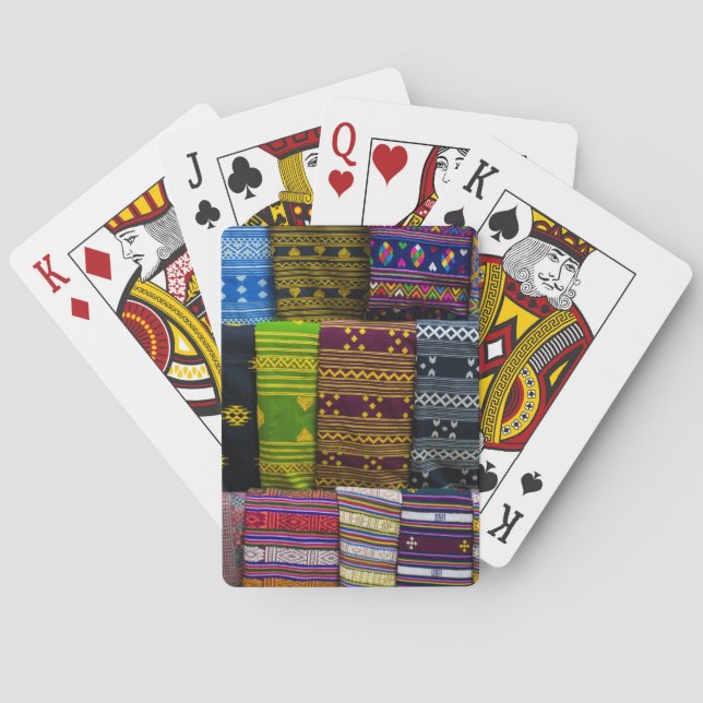 Jeu De Cartes Tissus Textiles à Vendre (dos)