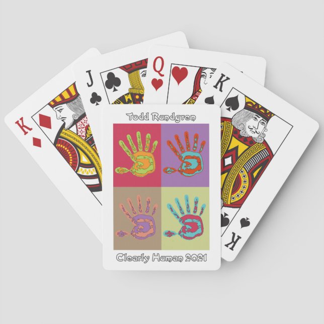 Jeu De Cartes Todd Rundgren Clairement Cartes Humaines (dos)