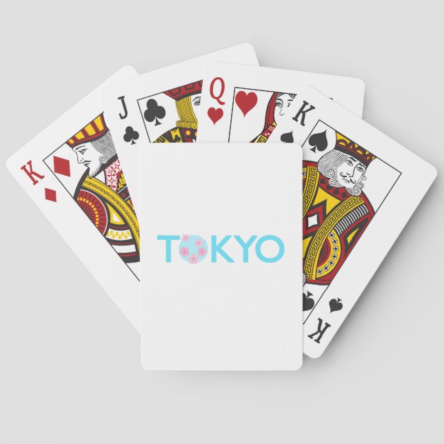 Jeu De Cartes Tokyo Jouer aux cartes (dos)