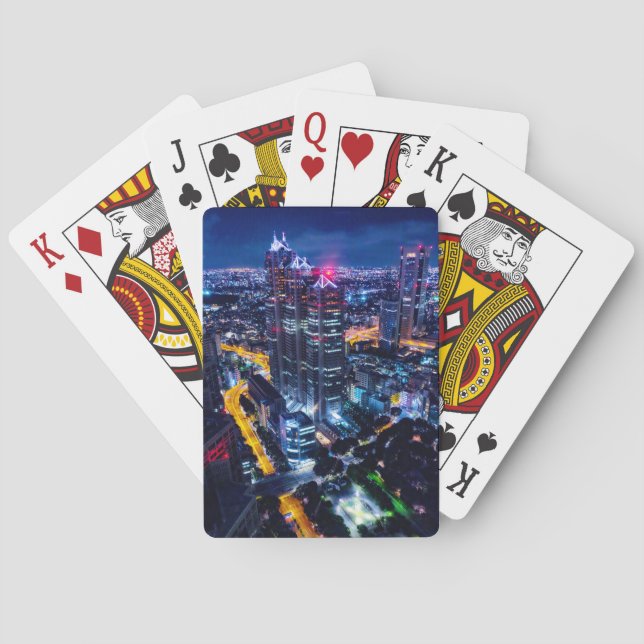 Jeu De Cartes Tokyo la nuit (dos)