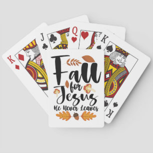 Jeu De Cartes Tombez amoureux de Jésus, il ne quitte jamais l'Ac