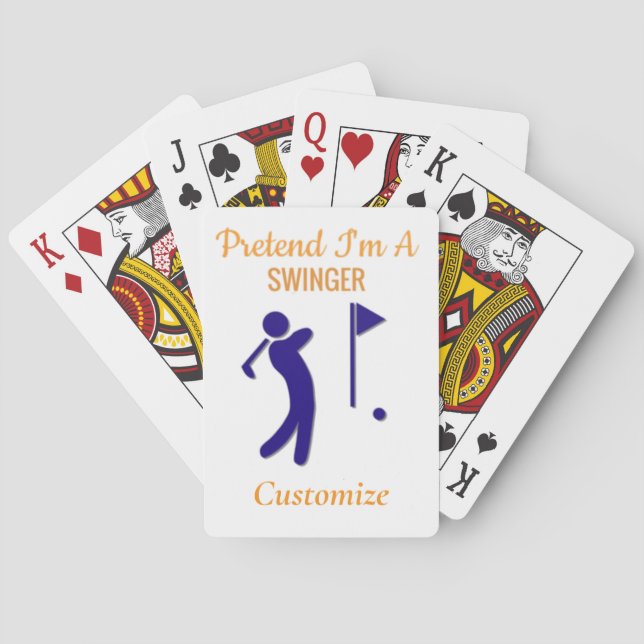 Jeu De Cartes Tonnerre de Golfer (dos)
