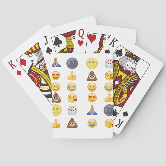 Jeu De Cartes Top collection émoji (dos)