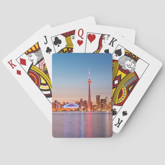 Jeu De Cartes Toronto Skyline (dos)