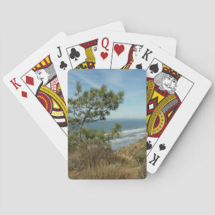 Jeu De Cartes Torrey Pine and California Coastline Landscape