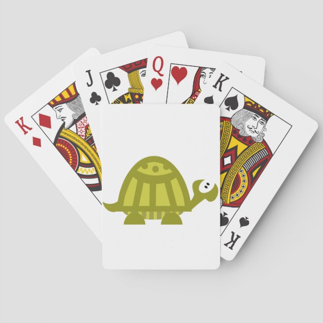 Jeu De Cartes Tortue verte (dos)