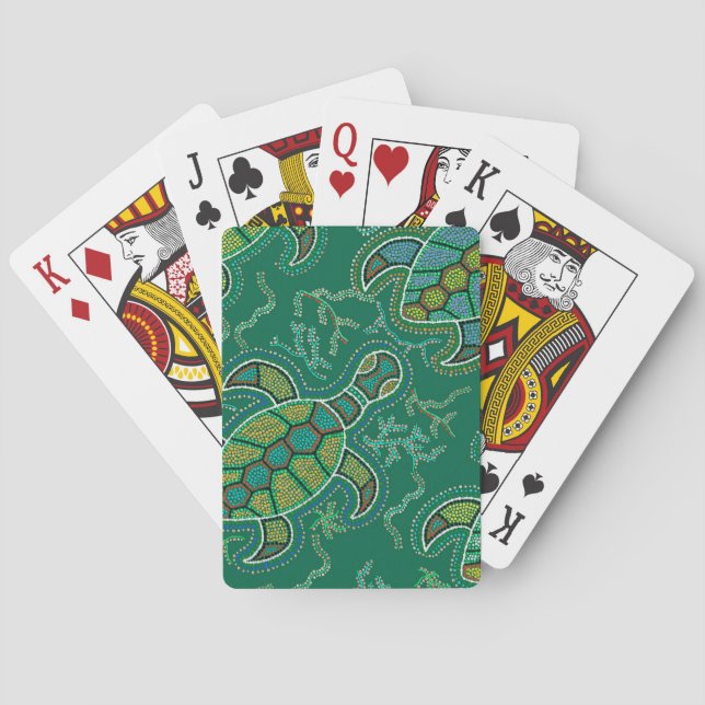 Jeu De Cartes Tortuga des Caraïbes (dos)
