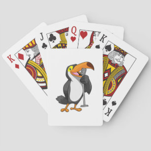 Jeu De Cartes Toucan at Music with Microphone