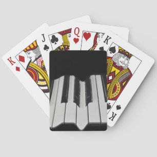 Jeu De Cartes Touches de piano déformées Jouer des cartes