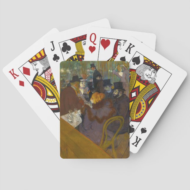 Jeu De Cartes Toulouse-Lautrec - Au Rouge (dos)