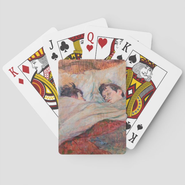 Jeu De Cartes Toulouse-Lautrec - Le Lit (dos)