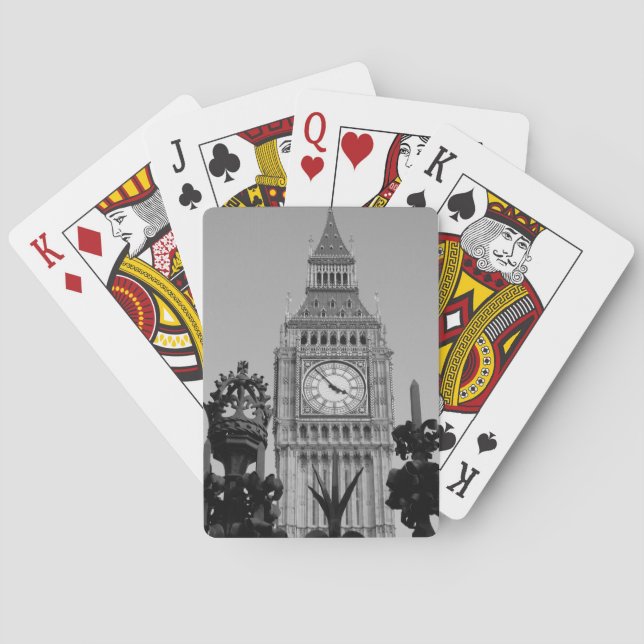 Jeu De Cartes Tour Big Ben (dos)