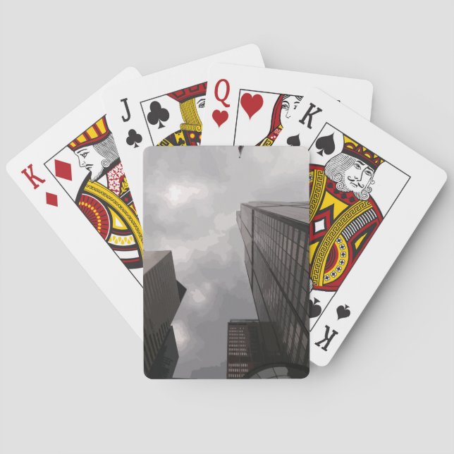 Jeu De Cartes Tour dans la ville. (dos)
