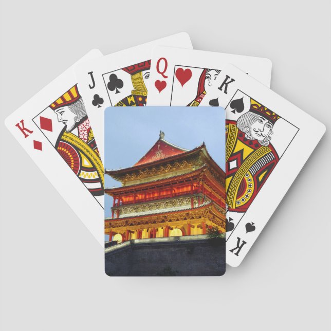 Jeu De Cartes Tour de tambour de Xi'An (dos)