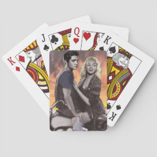 Jeu De Cartes Tour du coucher du soleil