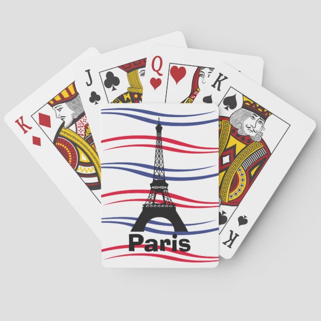 Jeu De Cartes Tour Eiffel (dos)