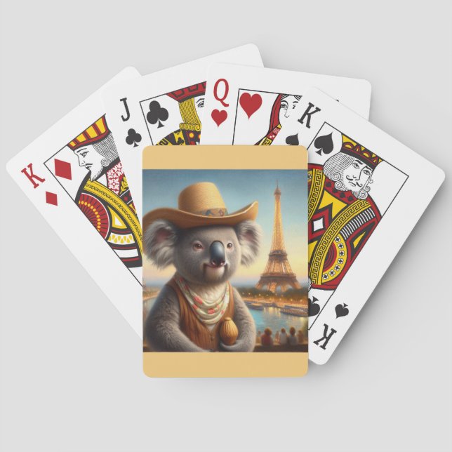 Jeu De Cartes Tour Eiffel de Koala (dos)