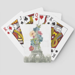 Jeu De Cartes Tour Eiffel fleurie   Paris, France