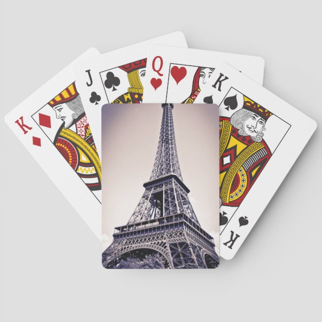 Jeu De Cartes Tour Eiffel, Paris, France (dos)
