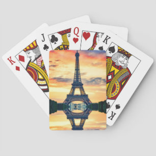 Jeu De Cartes Tour Eiffel Paris Soirée européenne
