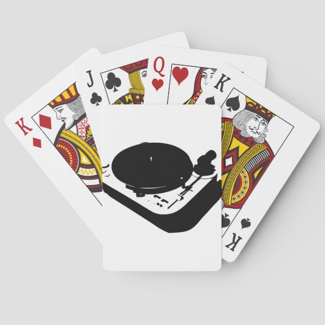 Jeu De Cartes Tourne-disque (dos)