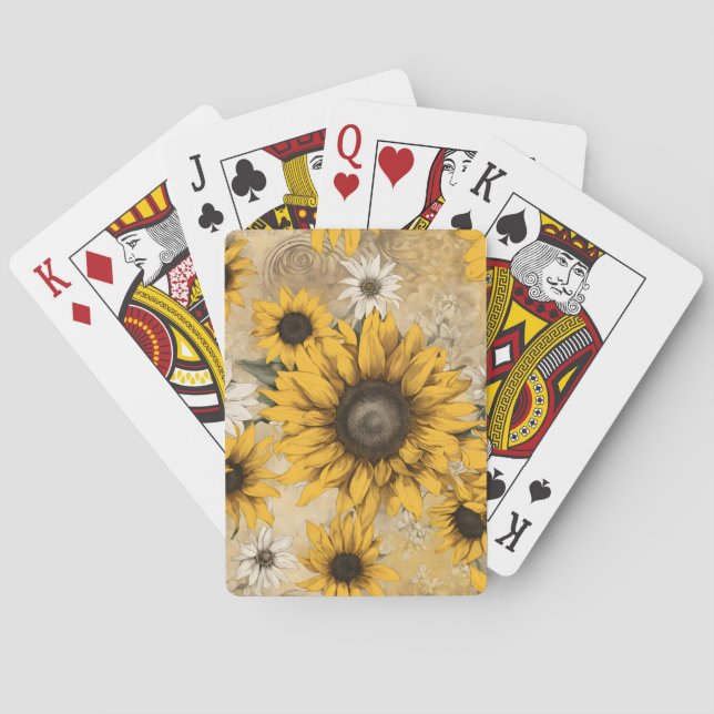 Jeu De Cartes Tournesol (dos)