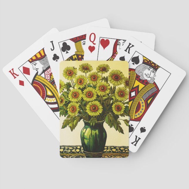 Jeu De Cartes Tournesol (dos)
