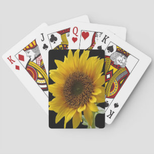 Jeu De Cartes Tournesol jouant des cartes pour elle