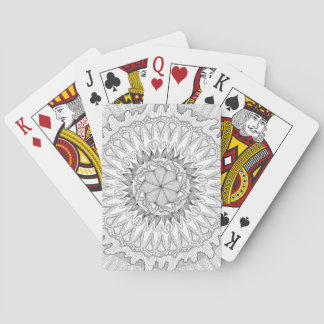 Jeu De Cartes Tournesol psychédélique Mandela