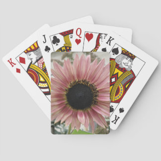 Jeu De Cartes Tournesol rose pâle