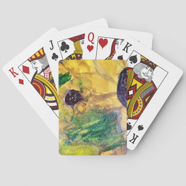Jeu De Cartes Tournesols (dos)