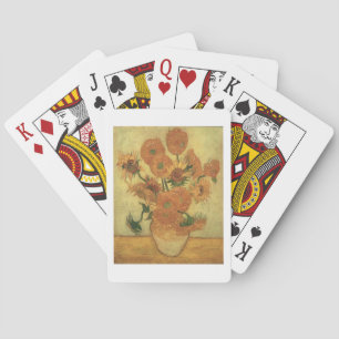 Jeu De Cartes Tournesols de Vincent van Gogh  , 1889