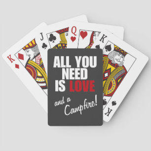Jeu De Cartes Tout ce dont vous avez besoin, c'est de l'amour et