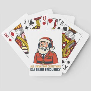 Jeu De Cartes Tout ce que je veux pour Noël est une fréquence cl