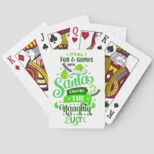 Jeu De Cartes TOUT EST AMUSANT ET JEUX JUSQU'À PÈRE NOËL... drôl