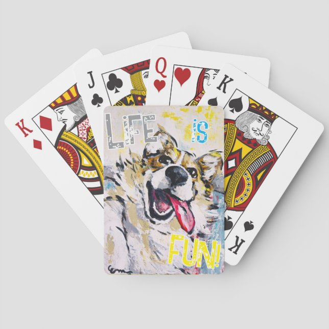 Jeu De Cartes Tout sourire Life is fun! (dos)