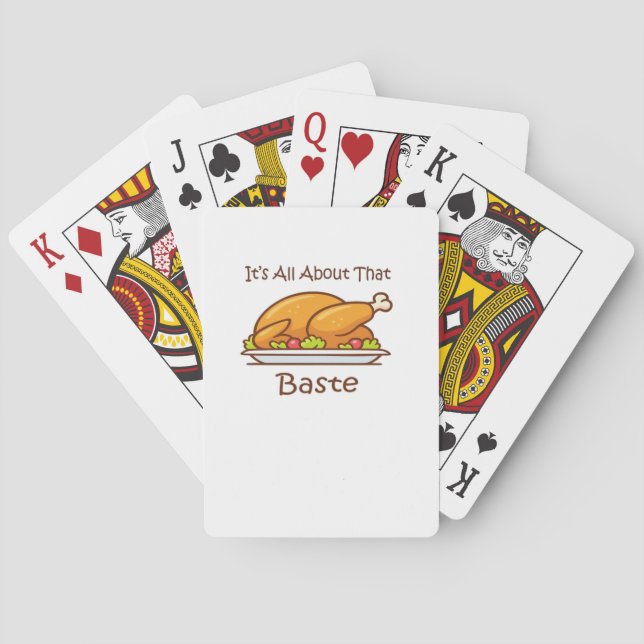 Jeu De Cartes Tout Sur Ce Baste (Thanksgiving) Tendance (dos)