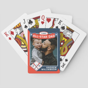 Jeu De Cartes Toutes les cartes de base-ball personnalisées Star