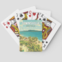 Townsville Australie Travel Art Vintage